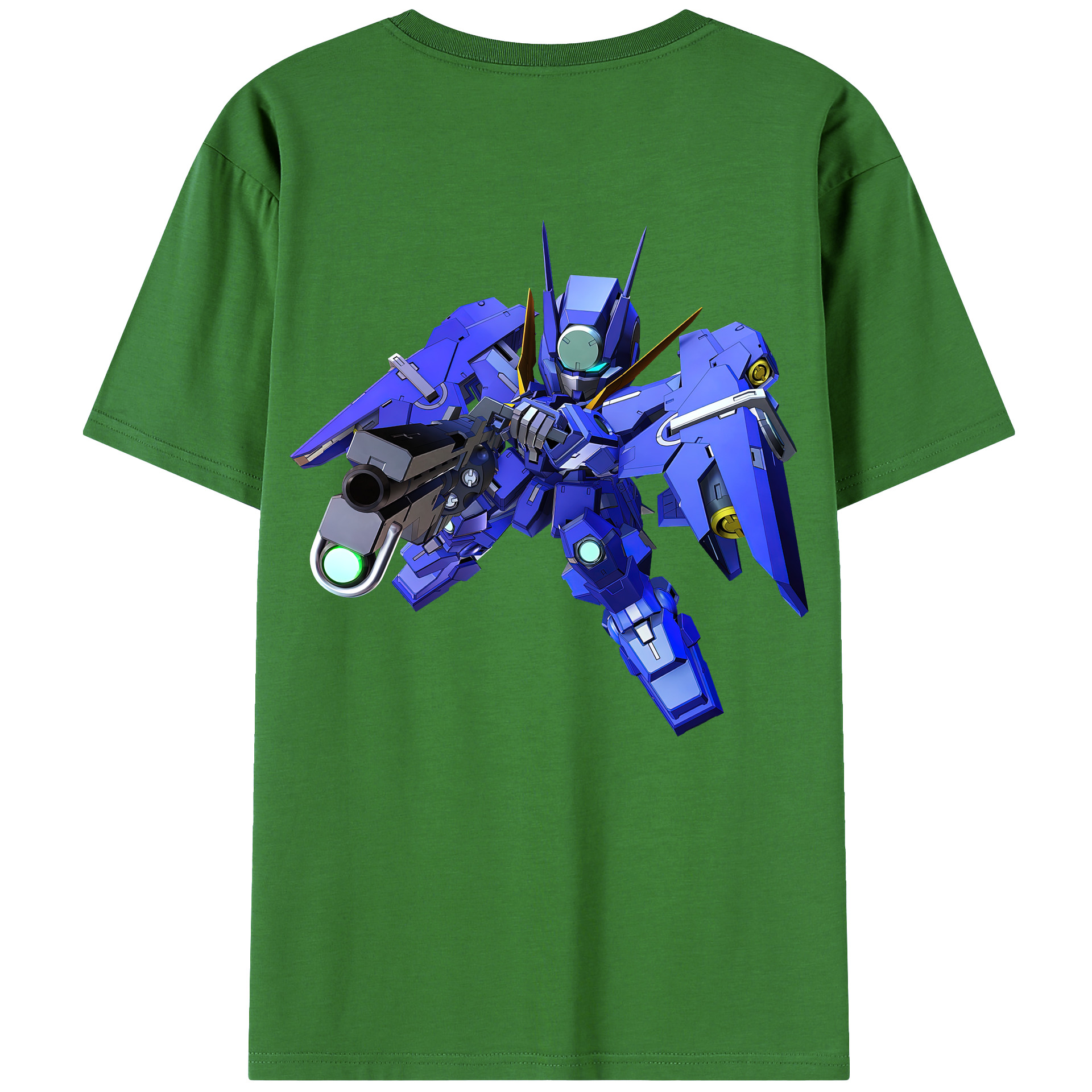 （画像用） 機動戦士ガンダム Mobile Suit Gundam レディース半袖Tシャツ(バックプリント)